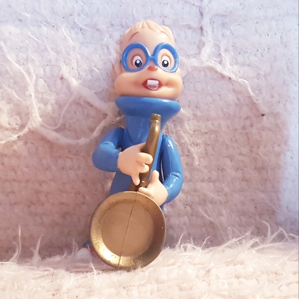 1991 The Chipmunks Simon with Saxophone Kentucky Fried Chicken KFC Vintage
